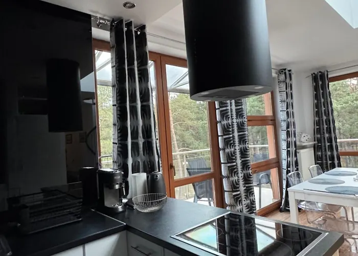 Apartament Z Prywatnym Tarasem Na Dachu Ogien 8 Jurata